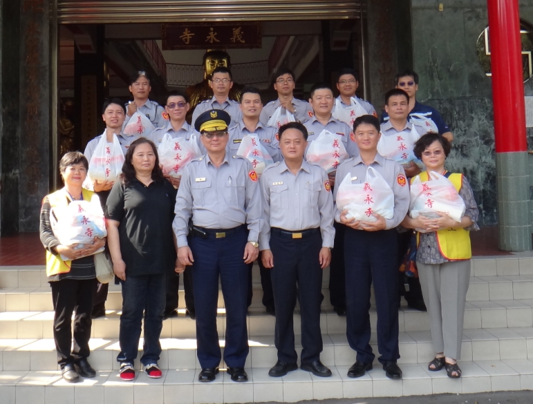 鞏固社區治安交通  岡山警分局長主動出擊