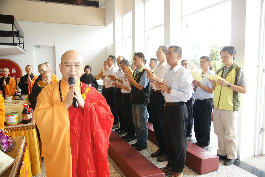 中油公司煉製事業部舉行中元普渡「三時繫念祈安法會」