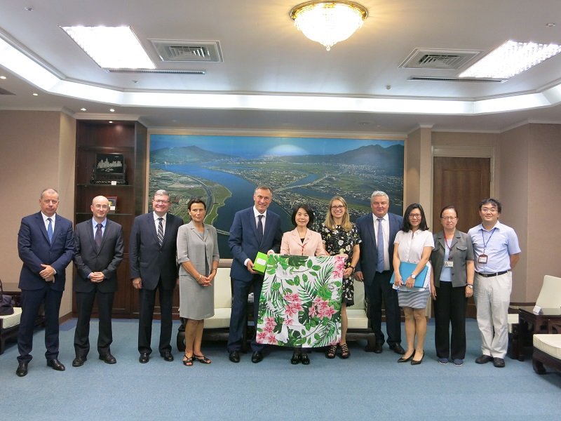 法國參議院重量級政要博克樂等人來訪 北市積極促進與法國城市交流合作