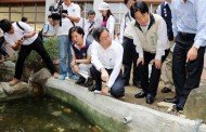 中央登革熱疫情指揮官張善政副院長南下訪視各處登革熱防治情形
