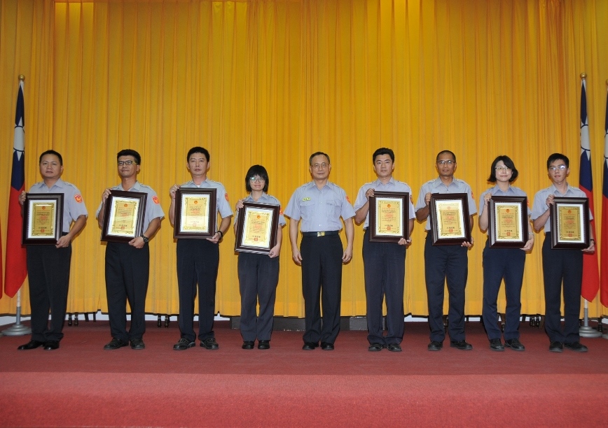 高市警察局長陳家欽表揚好人好事代表