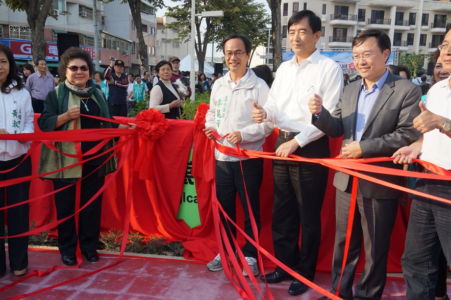 李昆澤力推本安生態滯洪公園啟用 三民東治水再添保障