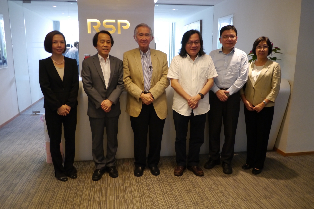 新加坡城市規劃之父劉太格邀請柯文哲參加2016世界城市高峰會