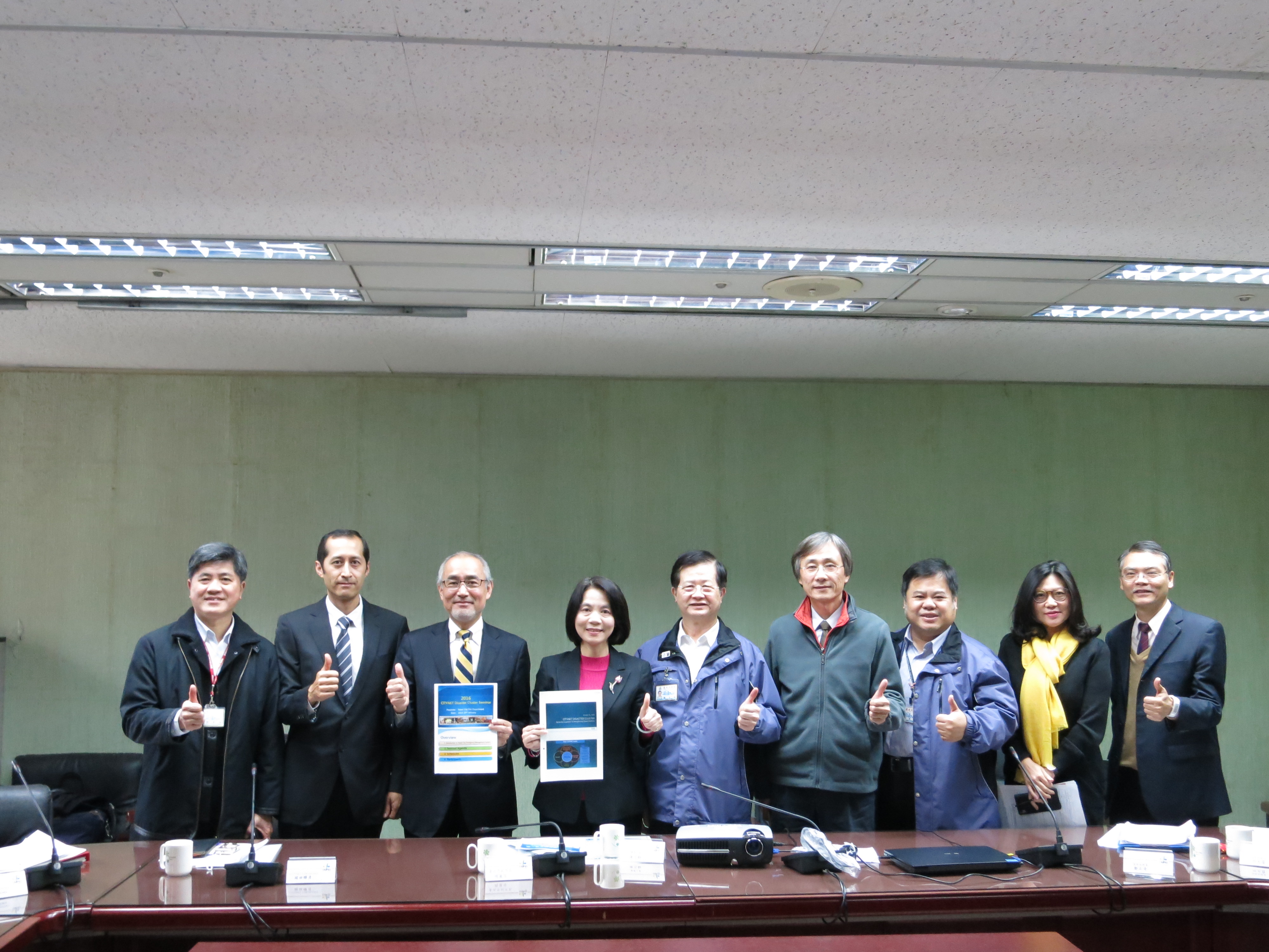 臺北和橫濱攜手 啟動臺灣第一次全球城市網災害小組會議