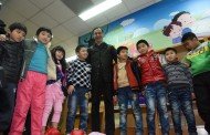 朱立倫感謝陪讀天使 讓小朋友快樂學習並建立閱讀習慣