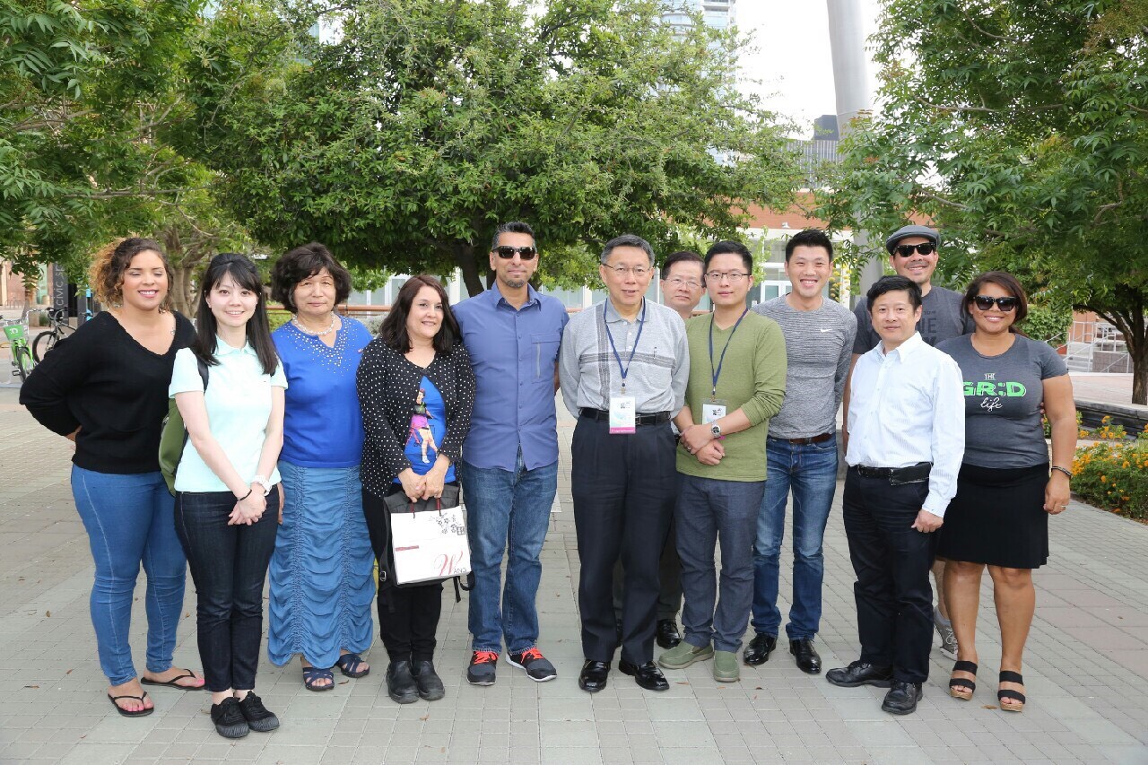 柯文哲訪美第6天參訪鳳凰城公共自行車