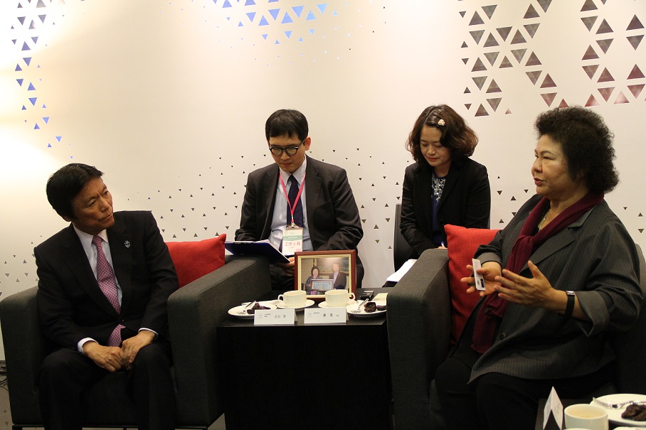 日本福岡縣小川知事拜會  高雄市長陳菊：打造綠能高雄