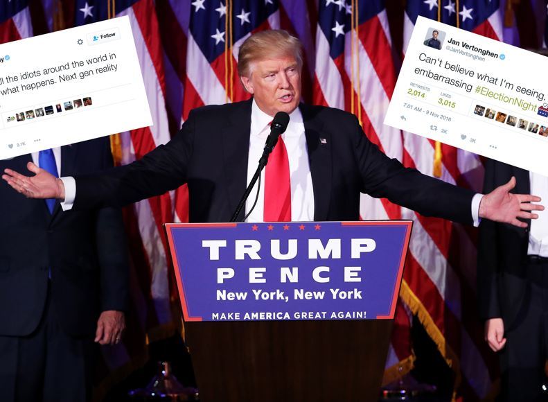 美國總統大選 川普勝選成為白宮的主人 盼與對手希拉蕊支持者共創大美國