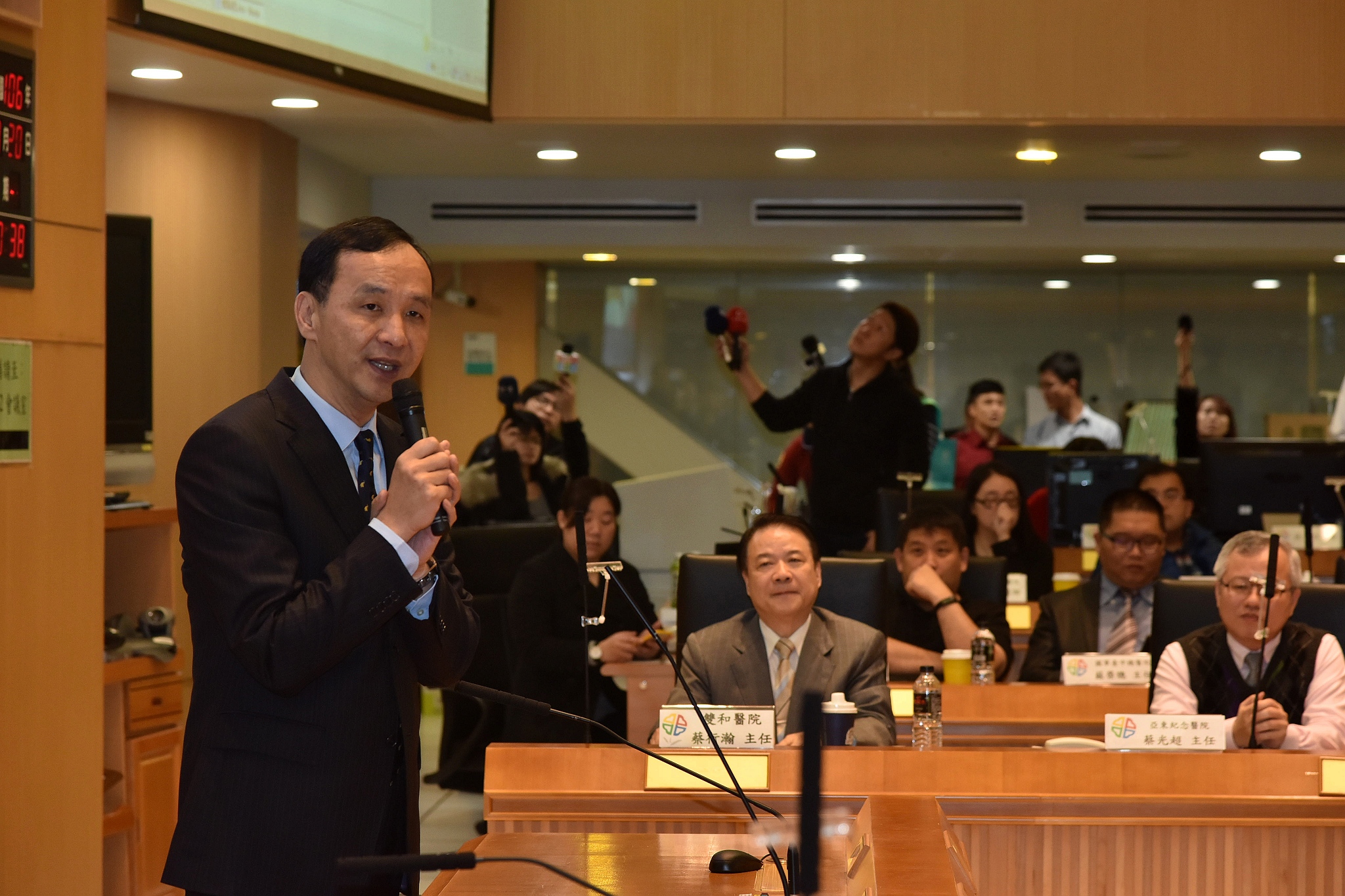 新北導入通訊技術救傷病患 朱立倫：緊急醫療結合線上指導提升存活率