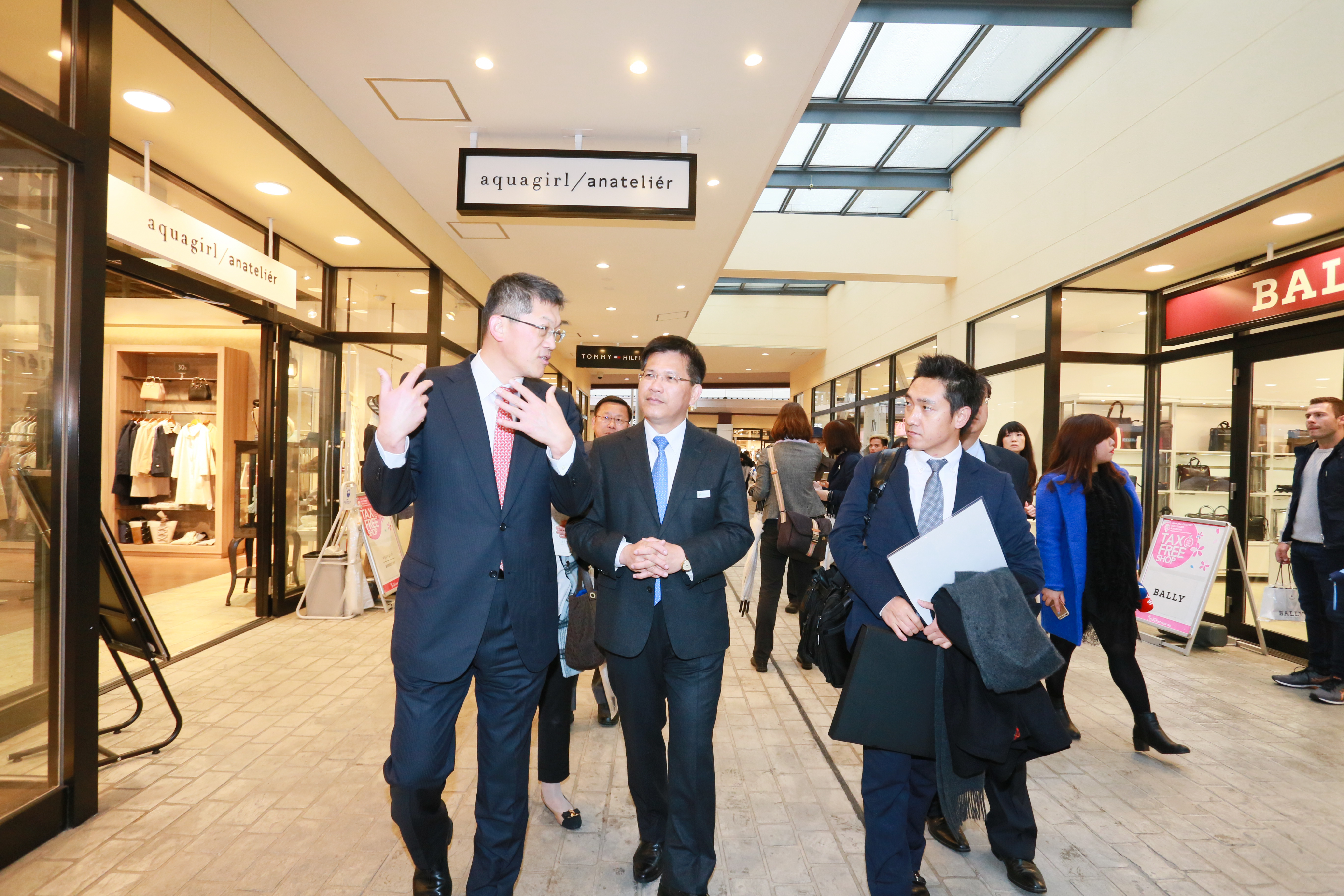 參考三井幕張Outlet Park成功經驗 林佳龍市長邀請三井加碼投資台中
