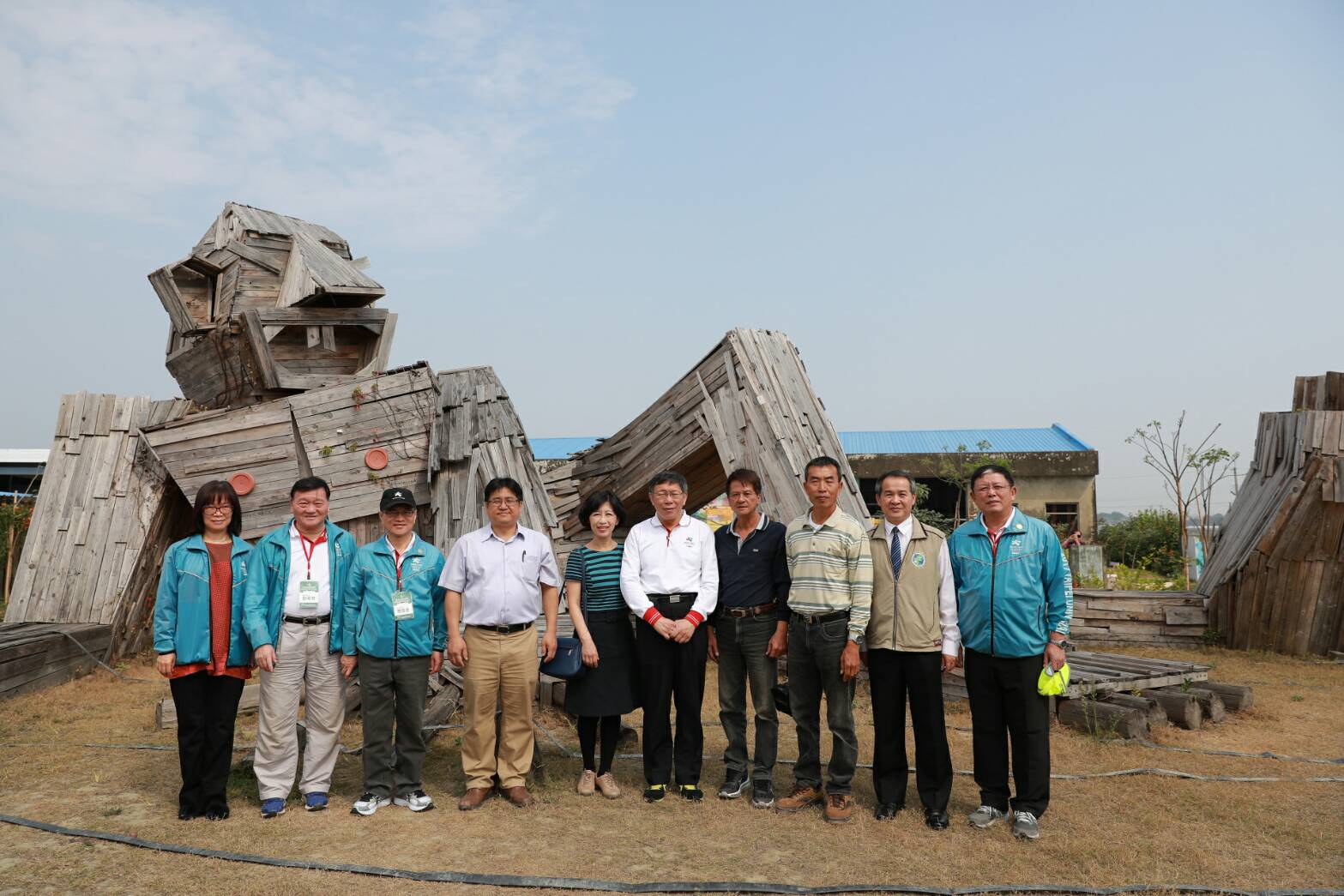 參訪土溝及無米樂社區營造成果 柯文哲：敞開心胸學習 從臺灣各處去吸收不同元素