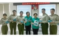 憲兵指揮部反毒講師培訓  臺灣無毒世界協會理事長吳玉珍：打造無毒部隊