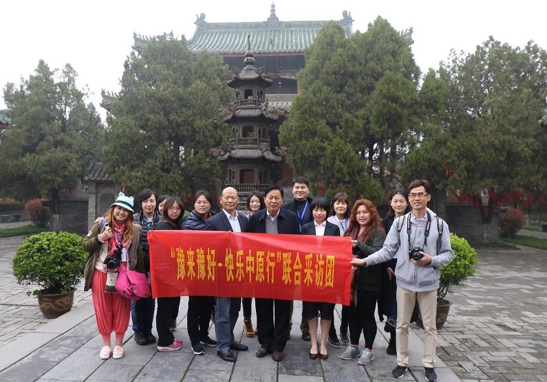 台灣媒體參觀河南漯河三國文化 感受正宗的河南風土人情
