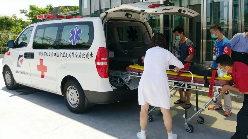 高雄加工區舉辦科技廠聯合防災演練 提升緊急應變能力