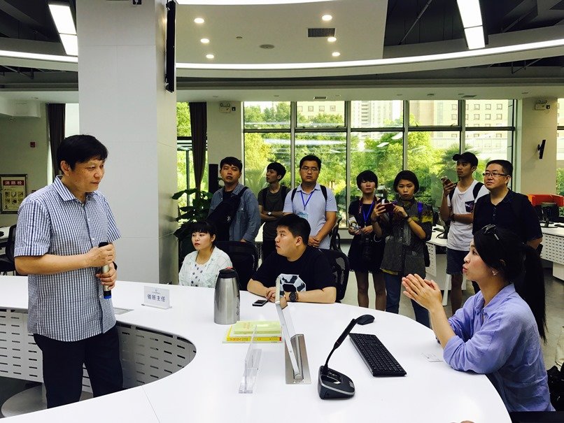 台灣南部媒體理事長劉裕豐訪河南省台辦主辦的「正本溯源‧尋根河洛」活動