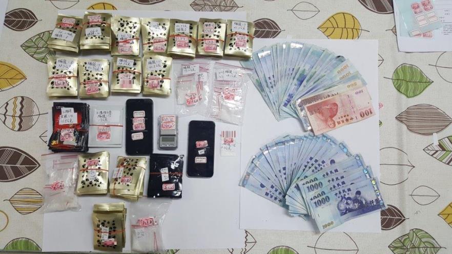 左營分局破獲兄弟檔毒販 聯手販賣骷髏頭毒咖啡包齊被逮