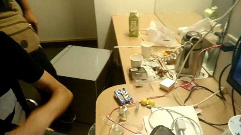 三民警一分局十全所查獲毒鴛鴦人贓俱獲