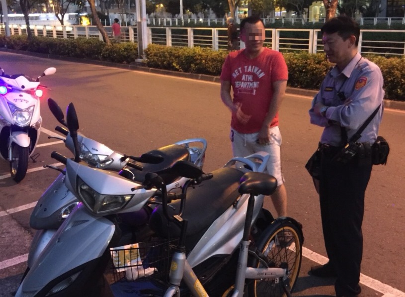 迷糊車主誤會車遭竊 三民一分局三民所細心警五分鐘找回機車
