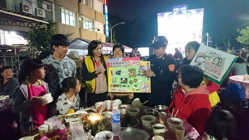 三民二分局覺民所與九如教會辦理治安座談歡樂晚會