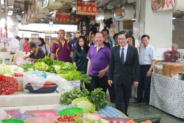 台南市開元零售市場閒置空間再利用 老人日照中心進駐三樓照顧年邁市民