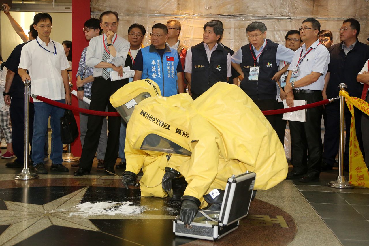 視察臺北車站特定區演習 柯文哲：運用經驗、技術與知識建立災防SOP，建構更好的災害防救體系