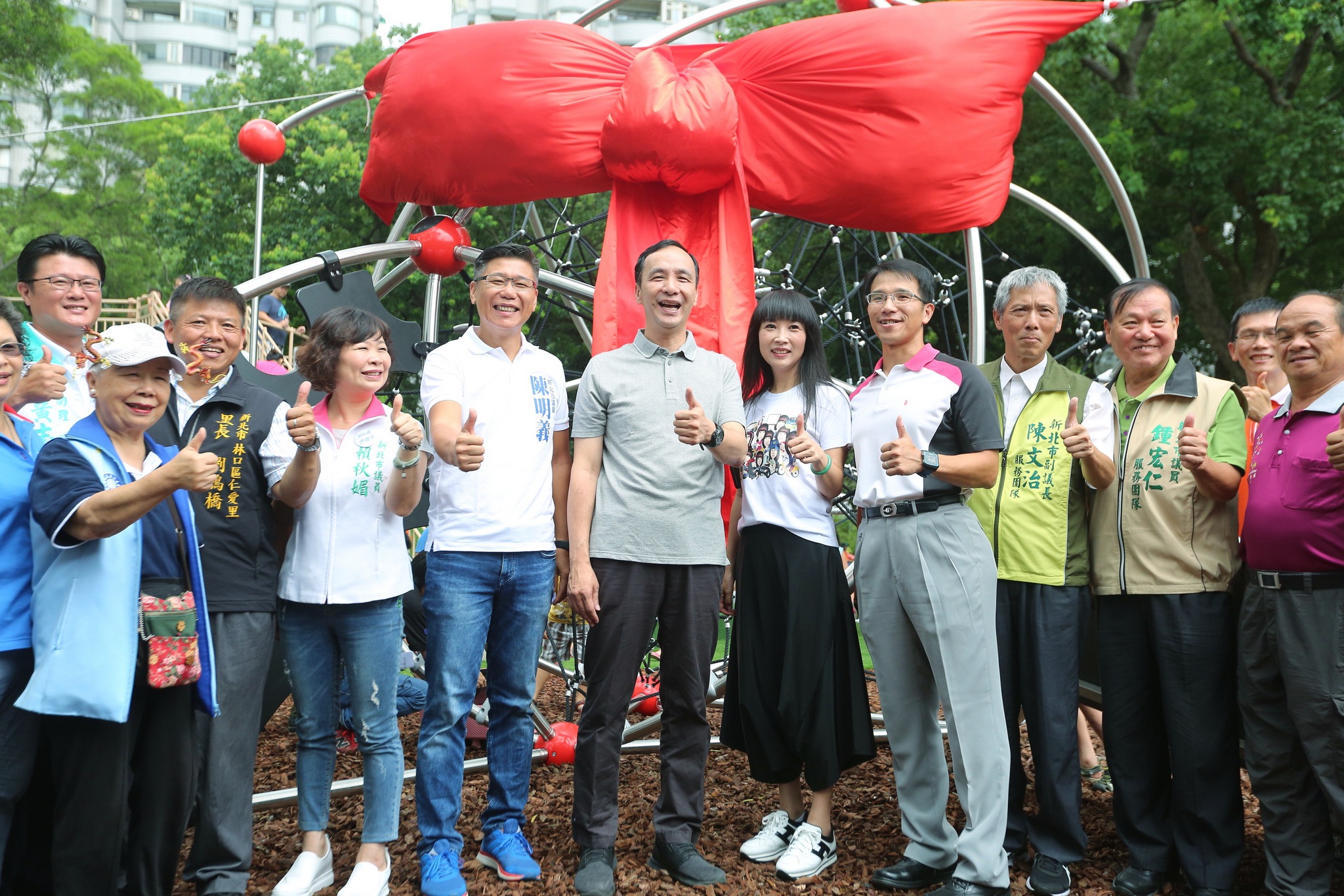 林口區親子同樂好去處 公鄰23共融遊戲場啟用