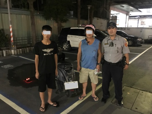 無照少年仔騎贓車  三民一分局警意外讓其父子破冰團圓