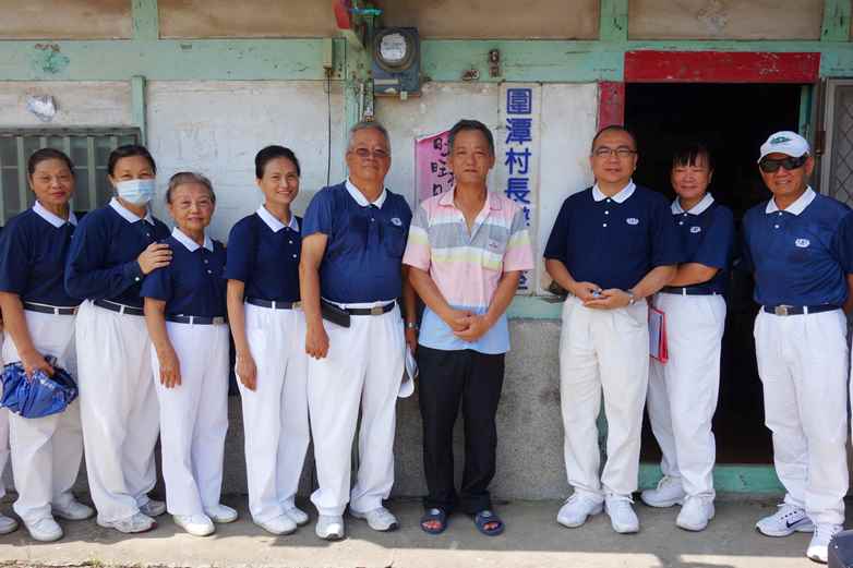 善念共聚祈求無災 慈濟基金會在東石八村同步辦祈福會