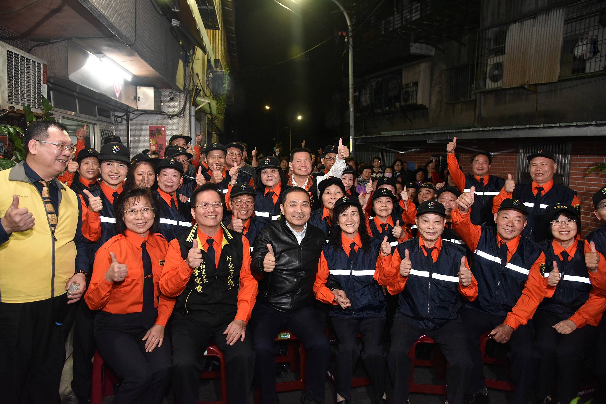 侯友宜慰問軍警消民防 勉勵加強春節維安讓市民過好年