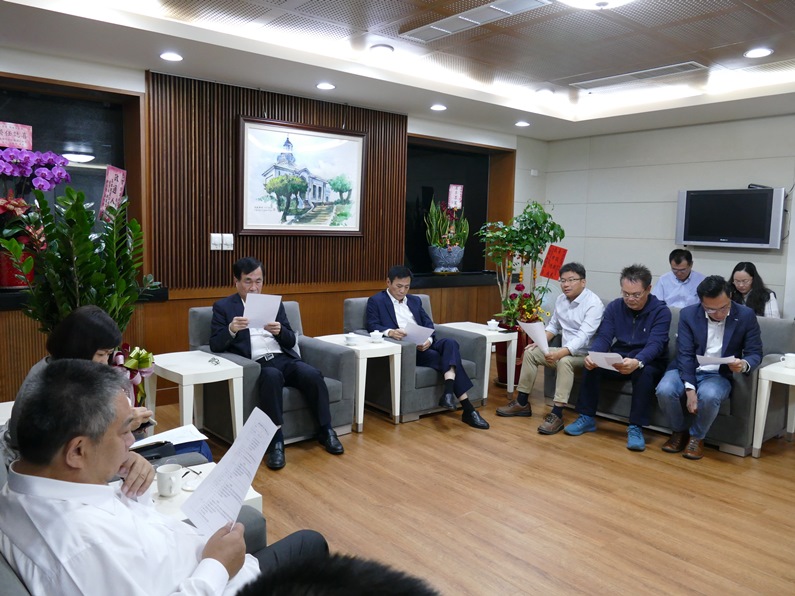 高雄市議長許崑源召開黨政協商討論總預算案