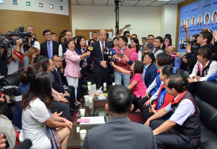 韓國瑜市長參與高雄市議會第三屆第一次定期大會開幕