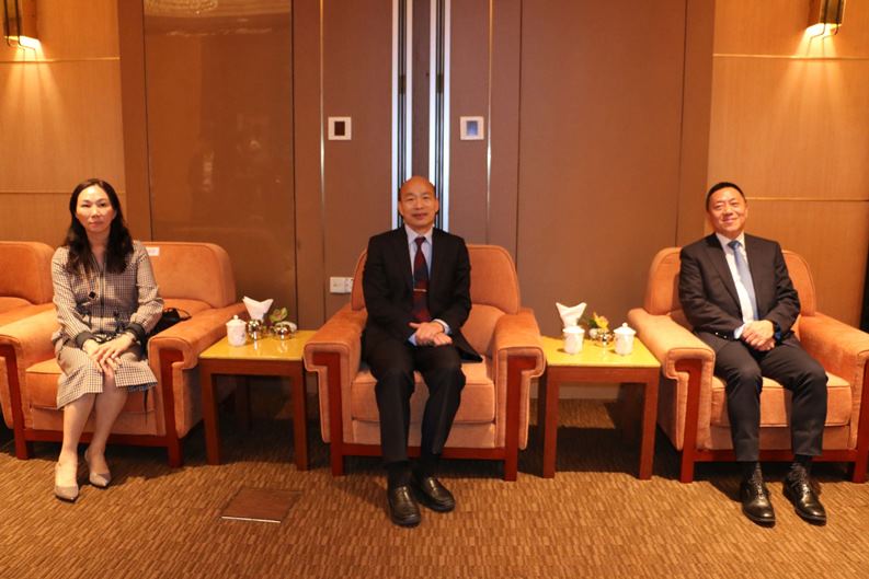 韓國瑜率團澳門簽約 加深高雄與澳門商貿交流