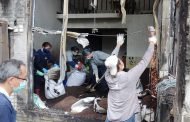慈濟助火警民宅清掃  為嗆傷女童祈福