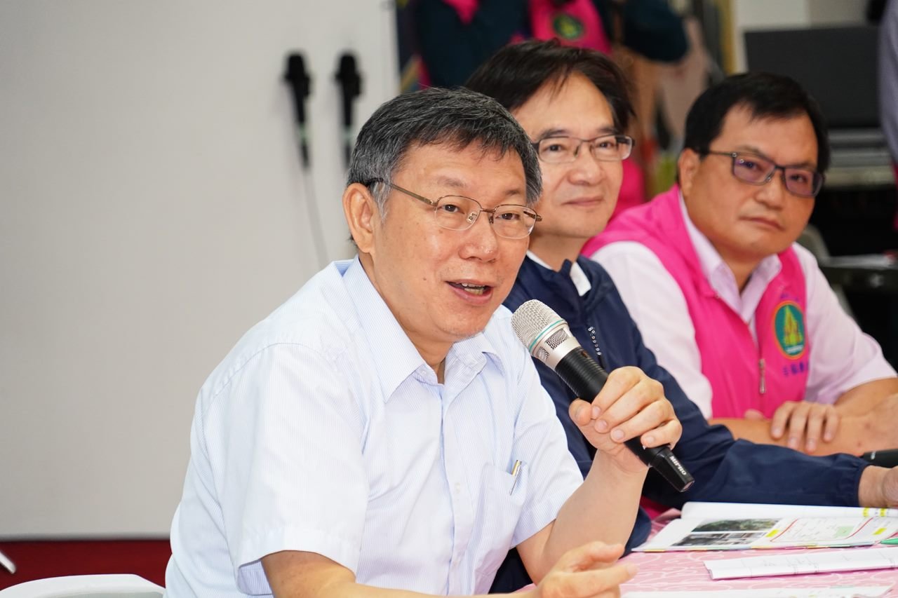 松山區里長座談會討論老舊社區增設電梯 柯文哲：合法、合理情況下儘速解決