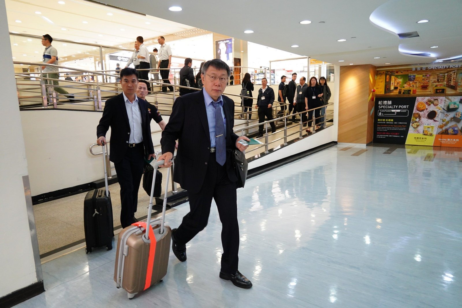 啟程前往日本參訪　柯文哲：很多東西可以跟日本學習 同時促進臺日觀光交流