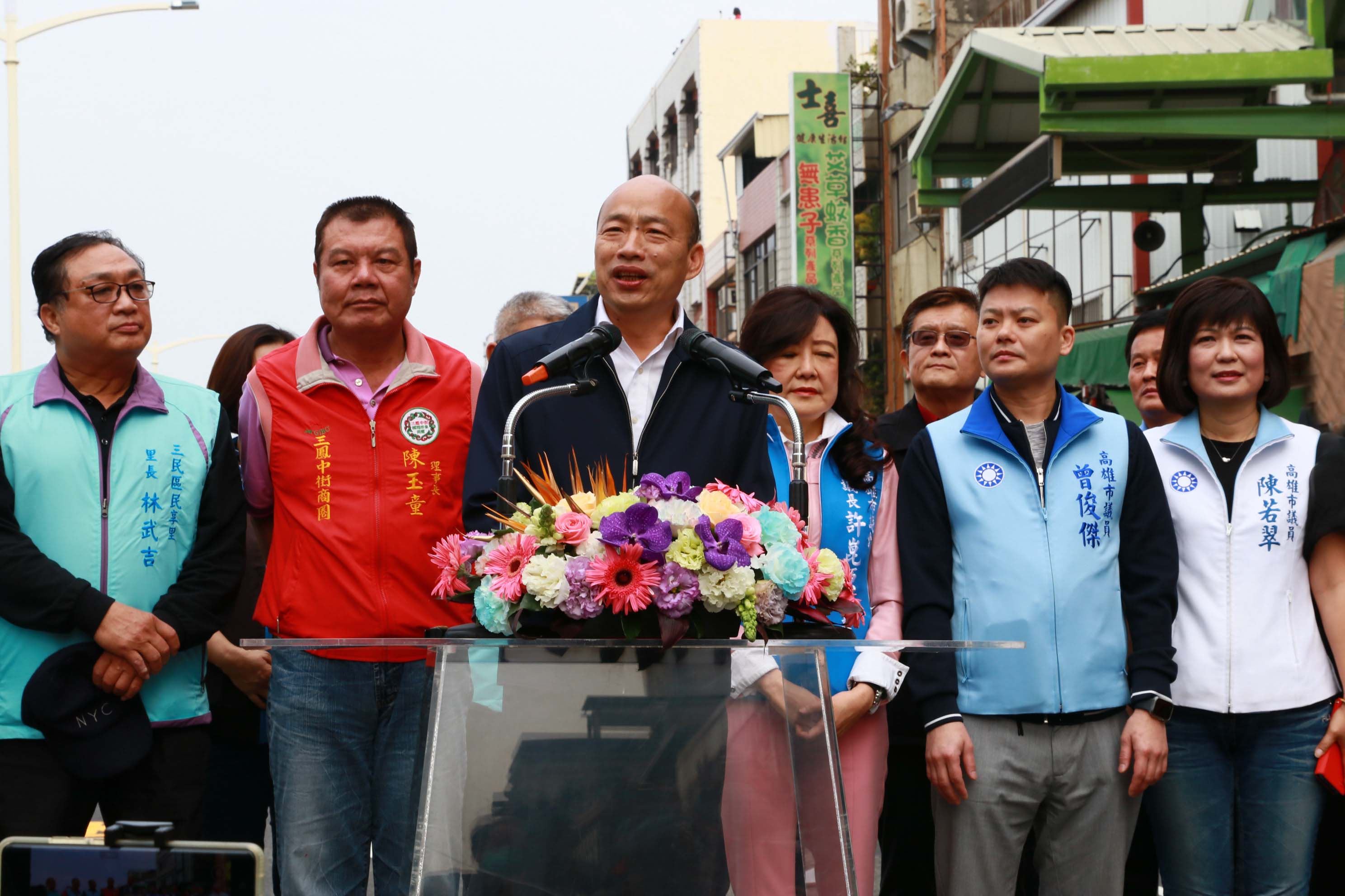 高雄市長韓國瑜:工期大幅縮短中華路雙向通車