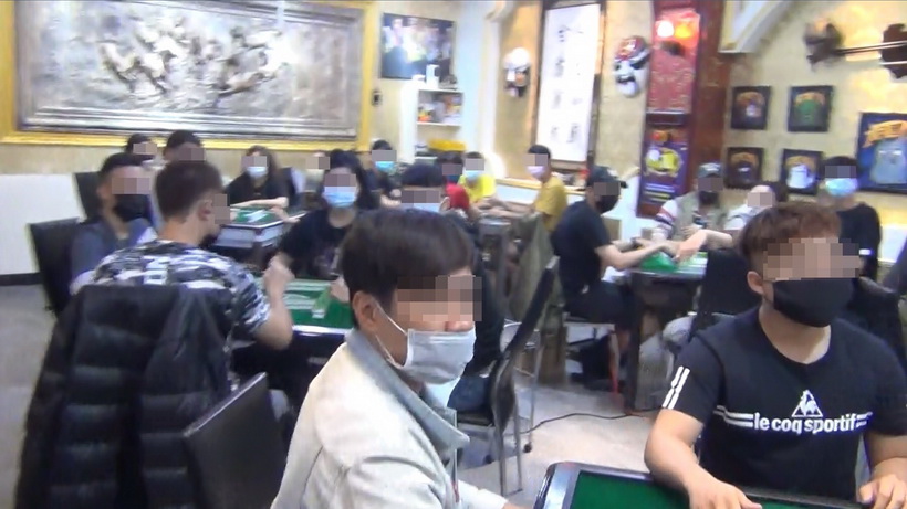 鹽埕分局破獲遊戲主題餐廳暗藏賭博