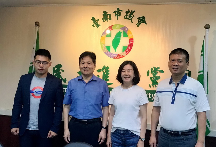 台南市議會民進黨團邀新警長會談 綠盼延續佳績