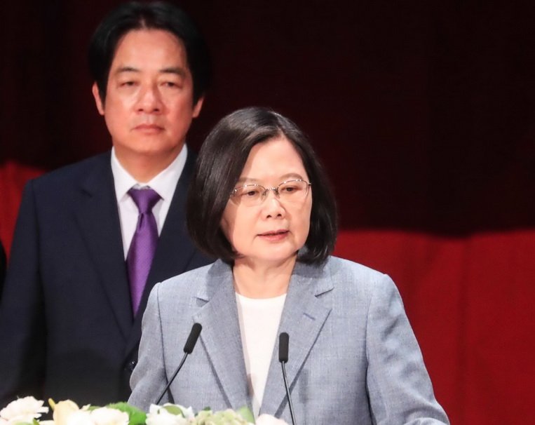 民進黨全代會 蔡英文：優先推動修憲廢考監