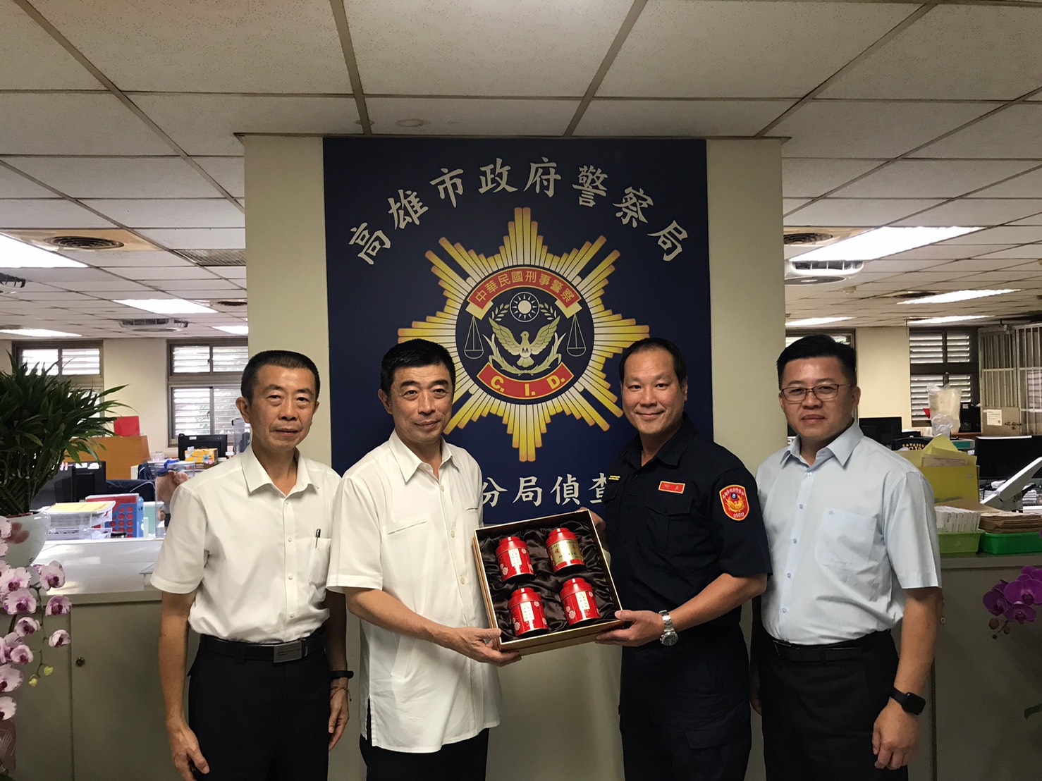 迅速偵破殺人案 高雄市警局長表揚有功人員