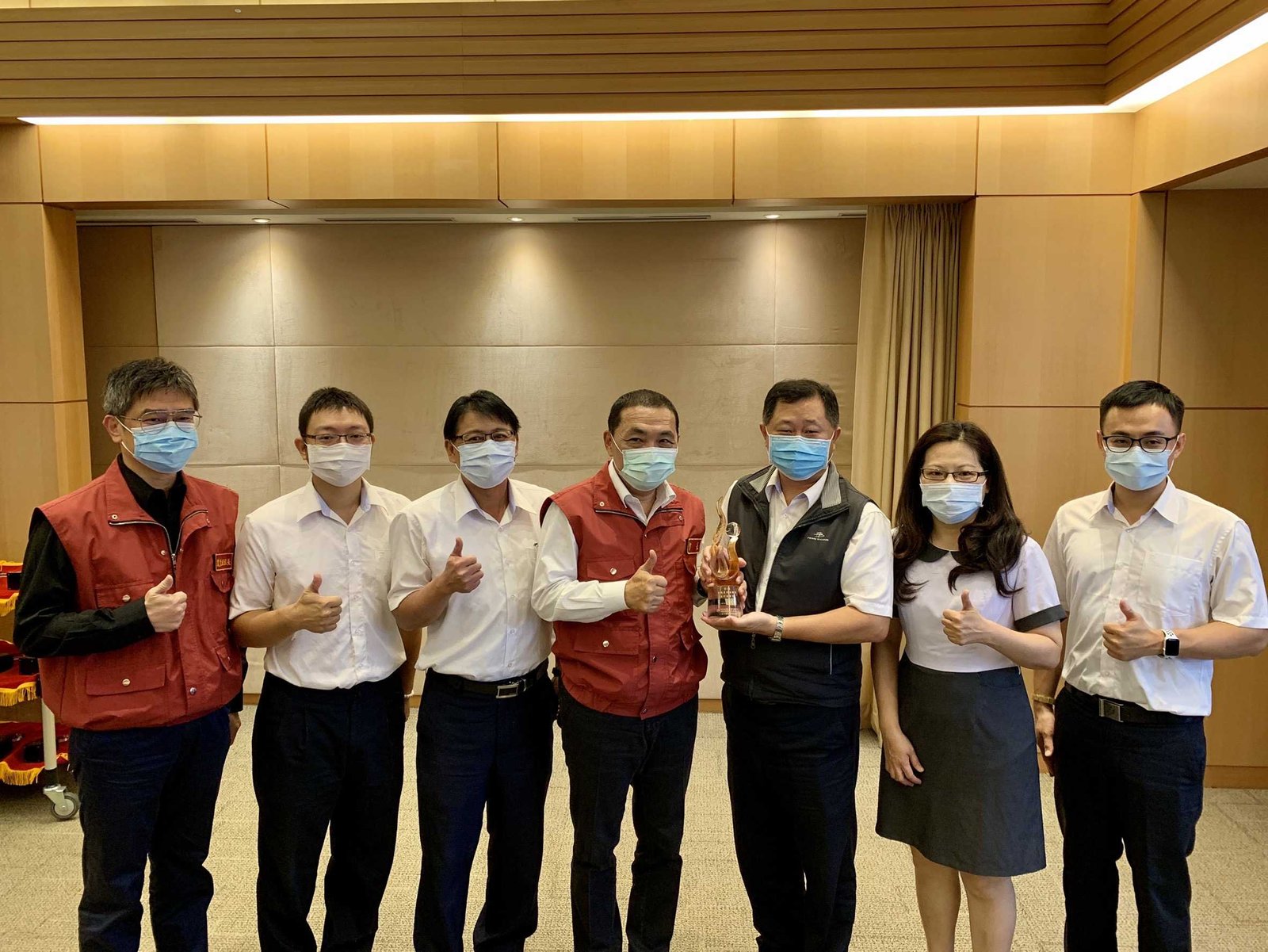 新北農會獲幸福農村金推獎 市長及市府團隊分享喜悅