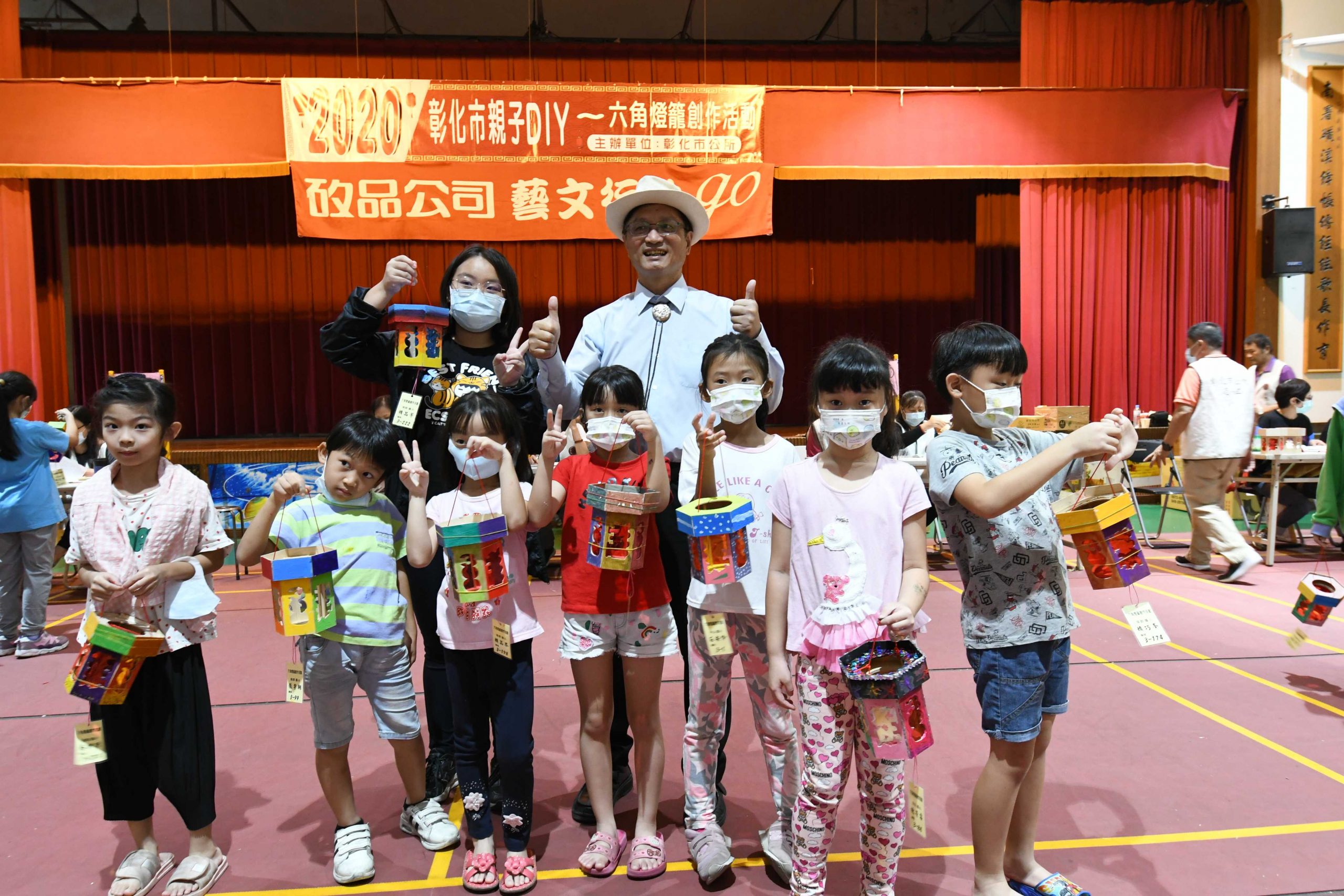 彰化三百古城慶典之都 六角燈籠創作