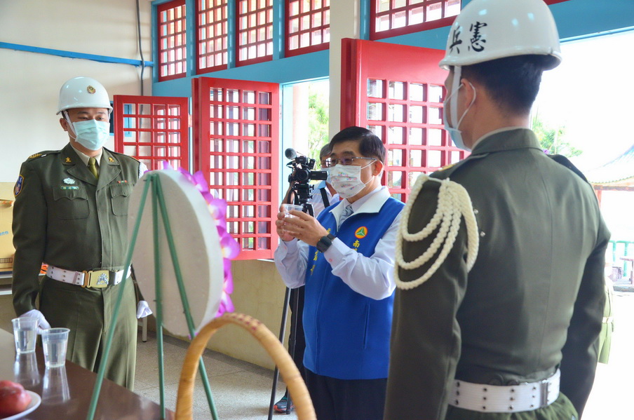 南投縣忠烈祠春祭 縣政府撫慰遺族悲傷