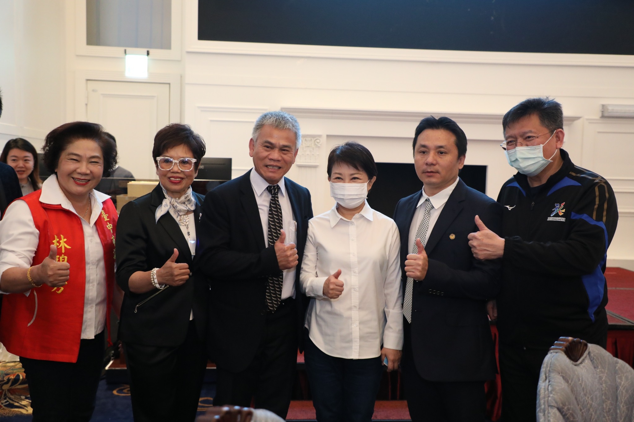 台灣游泳池事業協會成立 台中市長盧秀燕支持