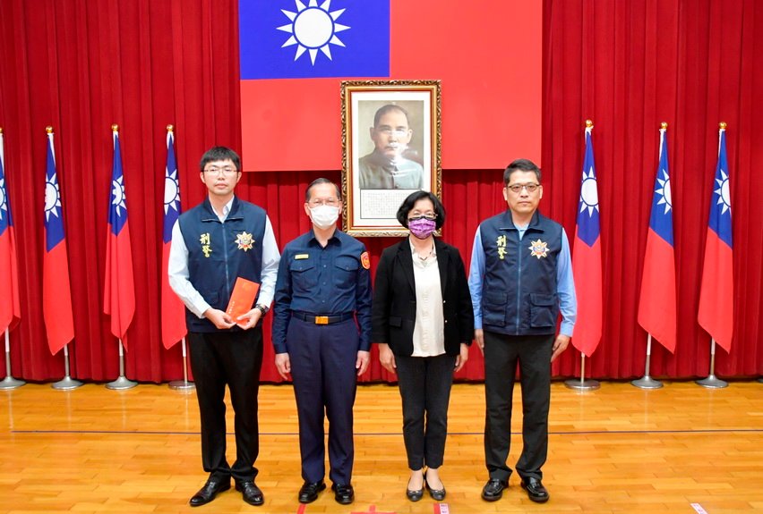 彰化縣警局檢肅黑道 縣長王惠美表揚