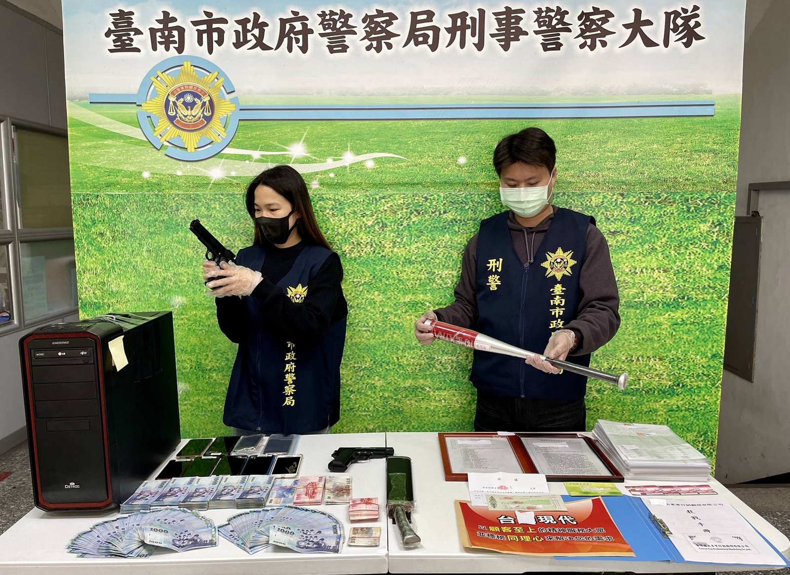 台南市警逮討債集團六人 瓦解民間借貸充滿陷阱