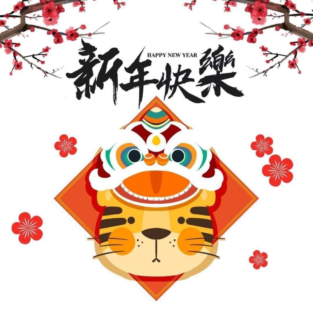 新年賀歲 福星高照 歲歲平安  吉祥如意 幸福滿滿 年年有餘