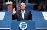 韓國新任總統尹錫悅宣誓就職 對北韓溫情喊話「願敞開對話大門」