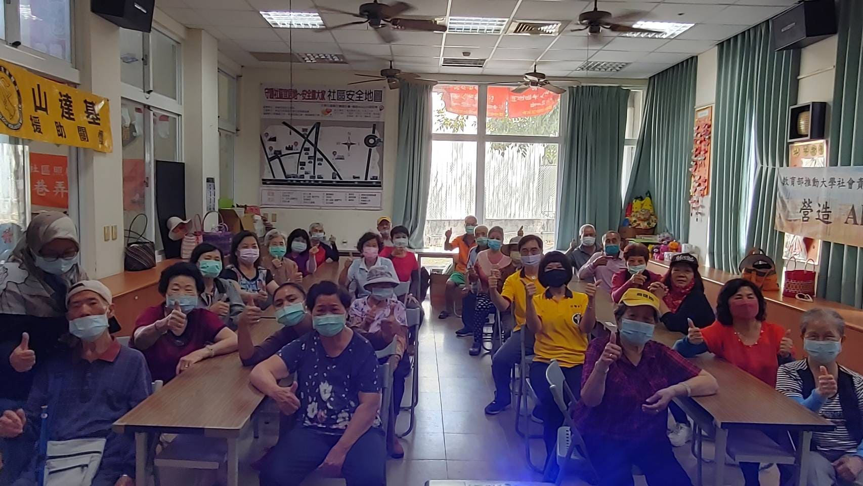 台灣人口老化 山達基教會結合阿蓮社區打造友善宜居環境