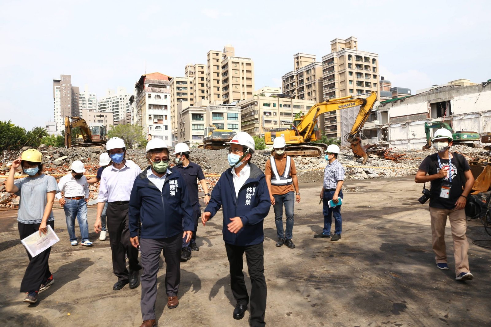 高雄城中城快拆完 市政府開公園設計說明會